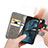 Custodia Portafoglio In Pelle Fiori Cover con Supporto per Motorola Moto G14