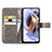 Custodia Portafoglio In Pelle Fiori Cover con Supporto per Motorola Moto G41