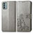 Custodia Portafoglio In Pelle Fiori Cover con Supporto per Nokia G22