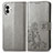 Custodia Portafoglio In Pelle Fiori Cover con Supporto per Nothing Phone 2