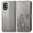 Custodia Portafoglio In Pelle Fiori Cover con Supporto per OnePlus 9R 5G