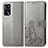 Custodia Portafoglio In Pelle Fiori Cover con Supporto per Oppo A16