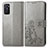 Custodia Portafoglio In Pelle Fiori Cover con Supporto per Oppo A55S 5G