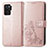 Custodia Portafoglio In Pelle Fiori Cover con Supporto per Oppo F19 Pro