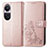 Custodia Portafoglio In Pelle Fiori Cover con Supporto per Oppo Reno10 5G