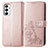 Custodia Portafoglio In Pelle Fiori Cover con Supporto per Samsung Galaxy F23 5G