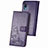 Custodia Portafoglio In Pelle Fiori Cover con Supporto per Samsung Galaxy M02