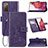 Custodia Portafoglio In Pelle Fiori Cover con Supporto per Samsung Galaxy S20 FE 4G