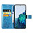 Custodia Portafoglio In Pelle Fiori Cover con Supporto per Samsung Galaxy S22 Plus 5G