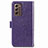 Custodia Portafoglio In Pelle Fiori Cover con Supporto per Samsung Galaxy Z Fold2 5G