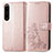 Custodia Portafoglio In Pelle Fiori Cover con Supporto per Sony Xperia 1 IV