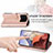 Custodia Portafoglio In Pelle Fiori Cover con Supporto per Xiaomi Mi 11 Ultra 5G