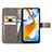 Custodia Portafoglio In Pelle Fiori Cover con Supporto per Xiaomi Poco C40