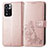 Custodia Portafoglio In Pelle Fiori Cover con Supporto per Xiaomi Poco X4 NFC Rosa