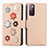 Custodia Portafoglio In Pelle Fiori Cover con Supporto S02D per Samsung Galaxy S20 FE 4G