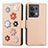 Custodia Portafoglio In Pelle Fiori Cover con Supporto S02D per Xiaomi Redmi Note 13 Pro 5G