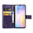 Custodia Portafoglio In Pelle Fiori Cover con Supporto S03D per Huawei Nova 8 SE 4G