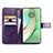 Custodia Portafoglio In Pelle Fiori Cover con Supporto S03D per Motorola Moto Edge (2023) 5G