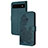 Custodia Portafoglio In Pelle Fiori Cover con Supporto Y01X per Google Pixel 6a 5G