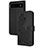 Custodia Portafoglio In Pelle Fiori Cover con Supporto Y01X per Google Pixel 6a 5G Nero