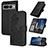 Custodia Portafoglio In Pelle Fiori Cover con Supporto Y01X per Google Pixel 7 Pro 5G