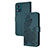 Custodia Portafoglio In Pelle Fiori Cover con Supporto Y01X per Motorola Moto E13