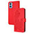 Custodia Portafoglio In Pelle Fiori Cover con Supporto Y01X per Motorola Moto E22