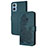 Custodia Portafoglio In Pelle Fiori Cover con Supporto Y01X per Motorola Moto E22