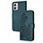 Custodia Portafoglio In Pelle Fiori Cover con Supporto Y01X per Motorola Moto G53j 5G