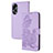 Custodia Portafoglio In Pelle Fiori Cover con Supporto Y01X per Oppo A18