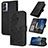 Custodia Portafoglio In Pelle Fiori Cover con Supporto Y01X per Oppo A77 5G