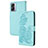 Custodia Portafoglio In Pelle Fiori Cover con Supporto Y01X per Oppo A77 5G