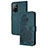 Custodia Portafoglio In Pelle Fiori Cover con Supporto Y01X per Oppo A94 5G