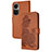 Custodia Portafoglio In Pelle Fiori Cover con Supporto Y01X per Oppo Reno10 5G