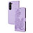 Custodia Portafoglio In Pelle Fiori Cover con Supporto Y01X per Samsung Galaxy S22 5G