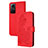 Custodia Portafoglio In Pelle Fiori Cover con Supporto Y01X per Xiaomi Redmi Note 12S Rosso