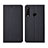 Custodia Portafoglio In stoffa con Supporto H02 per Huawei P30 Lite Nero