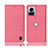 Custodia Portafoglio In stoffa con Supporto H13P per Motorola Moto Edge 30 Ultra 5G Rosa