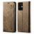 Custodia Portafoglio In stoffa con Supporto per OnePlus Nord N30 5G Khaki