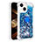 Custodia Silicone Cover Morbida Bling-Bling con Anello Supporto S01 per Apple iPhone 13