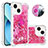 Custodia Silicone Cover Morbida Bling-Bling con Anello Supporto S01 per Apple iPhone 13