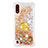 Custodia Silicone Cover Morbida Bling-Bling con Anello Supporto S01 per Samsung Galaxy A01 SM-A015