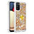 Custodia Silicone Cover Morbida Bling-Bling con Anello Supporto S01 per Samsung Galaxy A02s