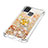 Custodia Silicone Cover Morbida Bling-Bling con Anello Supporto S01 per Samsung Galaxy A21s