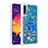 Custodia Silicone Cover Morbida Bling-Bling con Anello Supporto S01 per Samsung Galaxy A30S