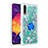 Custodia Silicone Cover Morbida Bling-Bling con Anello Supporto S01 per Samsung Galaxy A30S