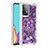 Custodia Silicone Cover Morbida Bling-Bling con Anello Supporto S01 per Samsung Galaxy A52 4G