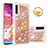 Custodia Silicone Cover Morbida Bling-Bling con Anello Supporto S01 per Samsung Galaxy A70S