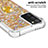 Custodia Silicone Cover Morbida Bling-Bling con Anello Supporto S01 per Samsung Galaxy F02S SM-E025F