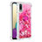 Custodia Silicone Cover Morbida Bling-Bling con Anello Supporto S01 per Samsung Galaxy M02